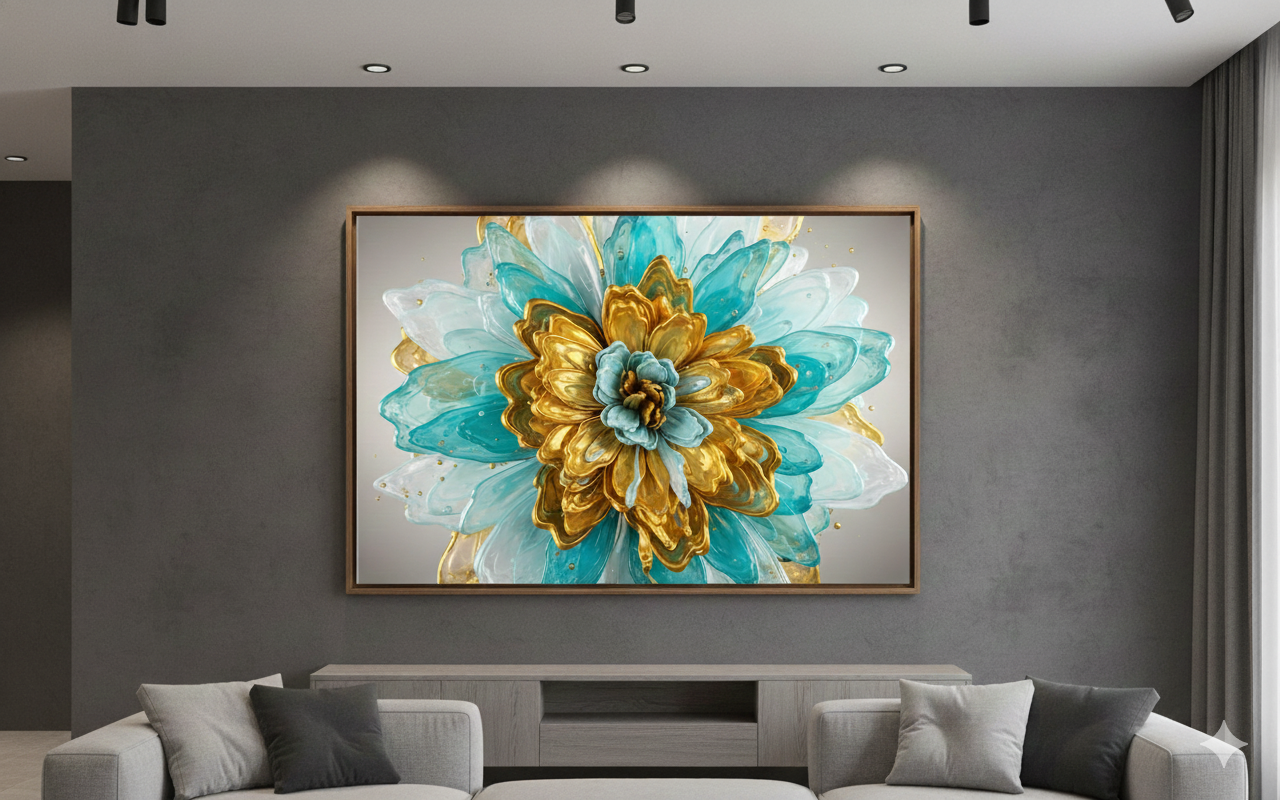 Aquarellia – Hochauflösendes Aquarell-Kunstwerk als Sofort-Download | Druckbar bis 90 × 58 cm