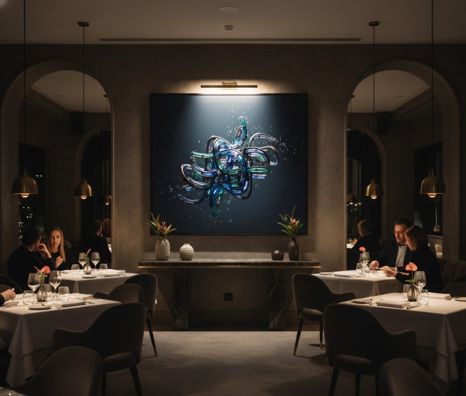 Aether Loop Matrix – Hochauflösendes abstraktes Digital-Kunstwerk als Sofort-Download | Druckbar bis 90 × 82 cm – Bild 5