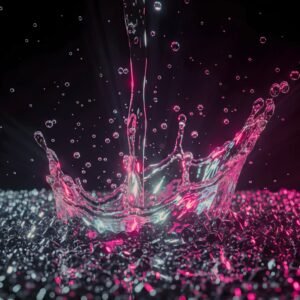 Chromatic Splash – Hochauflösendes abstraktes Digital-Kunstwerk als Sofort-Download | Druckbar bis 90 × 72 cm