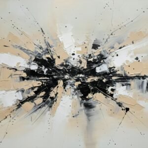 Shattered Equilibrium – Premium Abstraktes Digital-Kunstwerk als Sofort-Download | Druckbar bis 180 × 100 cm
