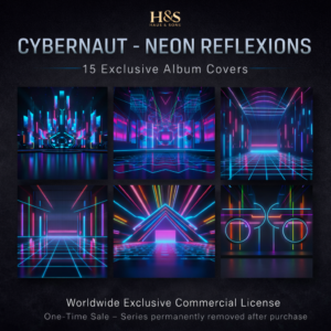 CYBERNAUT – Neon Reflexions Exclusive Album Cover Series (15 Designs) Worldwide Exclusive License