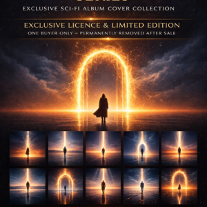 Golden Portal Series – Exclusive Sci-Fi Album Cover Collection (15 Designs)