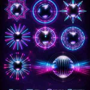 Neon Pulse – Exclusive Digital Artworks Collection (8 Artworks)