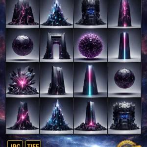 Fractured Realms – Exclusive Master Collection (20 Artworks)